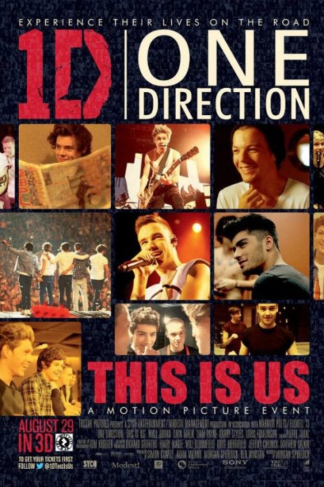 Hình ảnh quảng cáo cho bộ phim “This is us” của ban nhạc